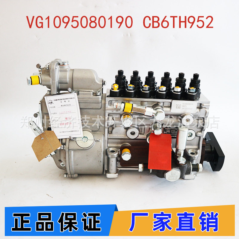 CB6TH951 VG1095080190柴油燃油喷射泵 适用于中国重汽发动机零件