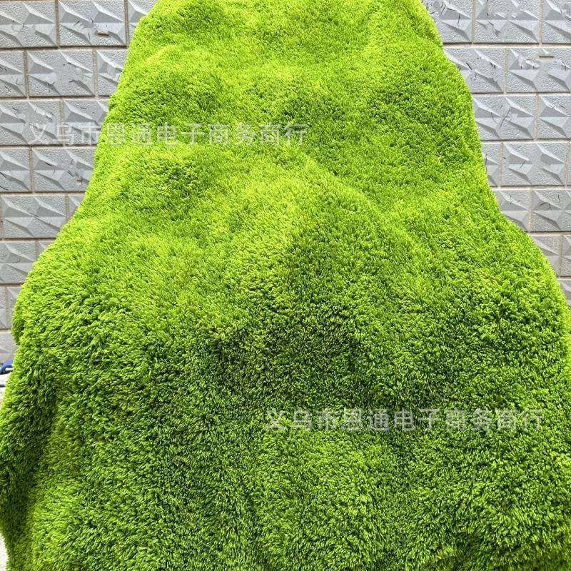 掉毛不掉色仿真苔装青苔藓草坪景观园林饰不室LLJ内室外纤维品植