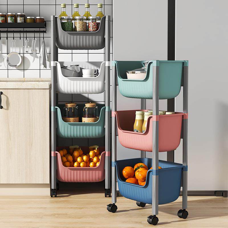 家用置物架物可移动儿童房玩具收纳架书架厨VUV间卫生房间储架小