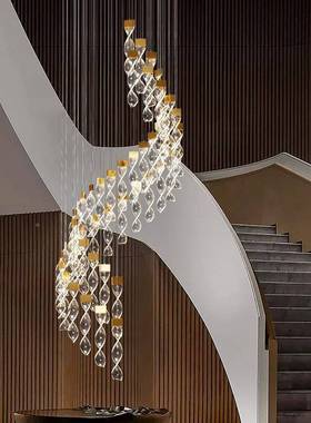 楼梯灯flot公寓复吊式轻奢别CH242323吊墅挑高端楼中楼客厅灯具复