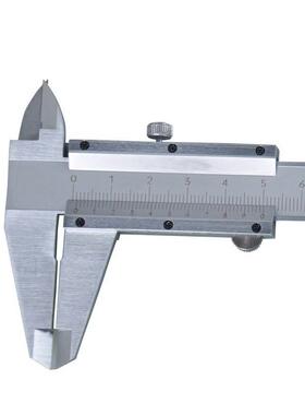 盾S07m1001工业级机械游标卡尺150m高精度不钢卡尺ABC钢镀铬锈处