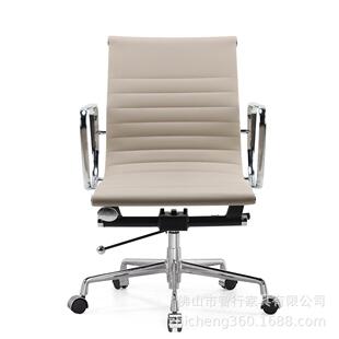 伊姆斯电脑办公椅体会员议固定椅985B-21职中背椅人工学可升降旋