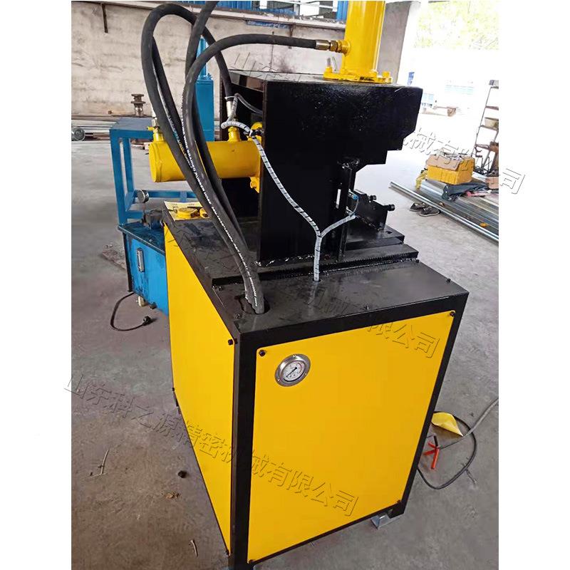 方管90度角成型机防盗护式栏货冲网角机AIS小架型立全自动切角机