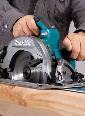 Maktia牧田40V锂电无刷HS004GM201充电式电圆锯木工锯轨道锯无绳