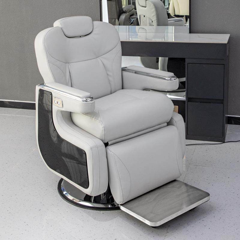 崛仕养发馆智能动刮放椅子旋转升降头OHK枕美发店修电面胡理发专