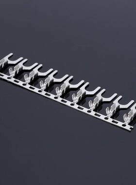 DJ441B-4B叉型连带接线片Y形端子连接器U形冷压端子4.2插型连带