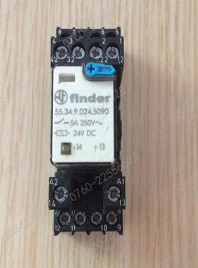 5inder芬德5.34.9.0f24.09024VTTI14脚7A进口继电5器