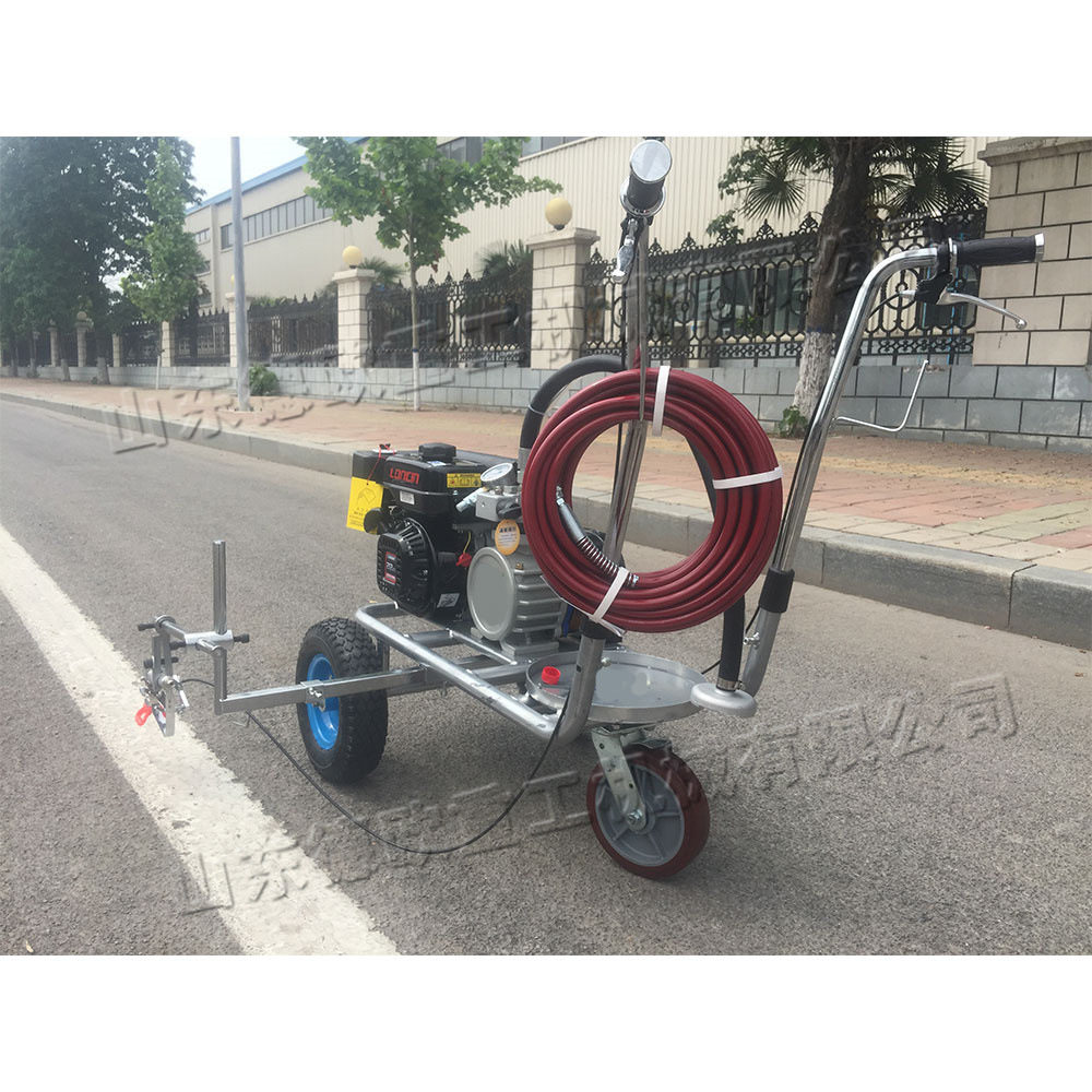 小型手推冷喷划线机道路停车位