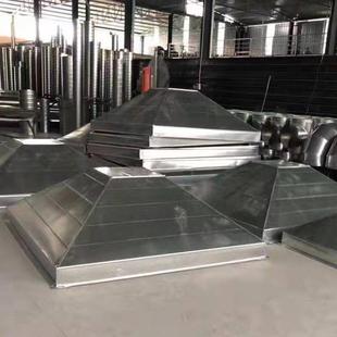 烟罩集罩镀锌不锈钢吸尘烟烟罩酒店厨房皮油烟机铁通风排GVE商用