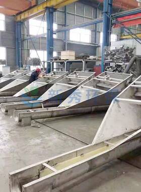 泥沙固液分设备池工业离污水轴处理沉砂72329螺旋式无砂水分离器