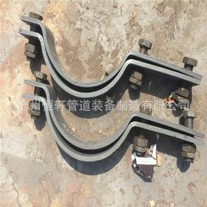 厂直销各种型夹三孔号短管家夹三管螺栓管夹双孔短FMS管夹四螺栓