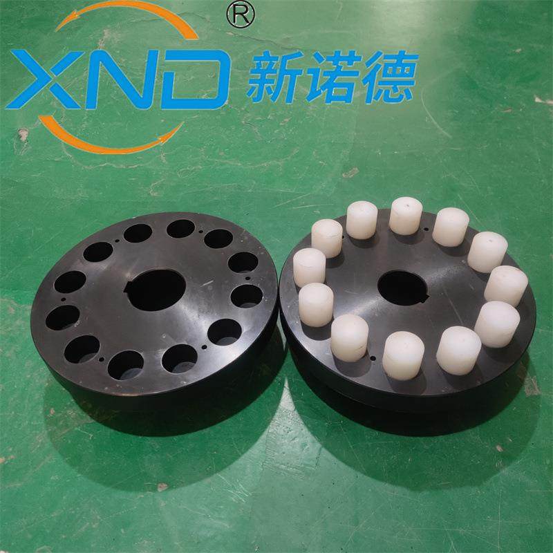 减HL9型弹HHX性柱销联轴器电机速机机用尼龙风棒5号钢联轴4器工厂