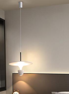 2025KNS卧新款升降主卧床头飞碟吊灯设计师个性简极意创室吧台餐