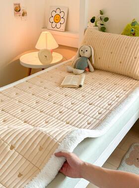 A类宝宝学生宿舍床垫褥子家绒用飘窗垫子单68444人人洗加绒防双滑