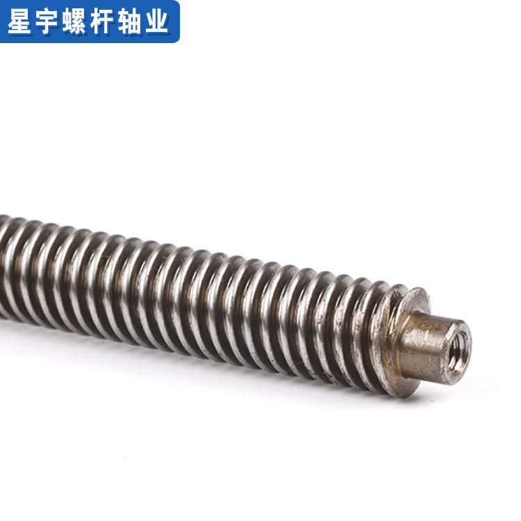 双头梯型丝杆套装T型螺杆加工正反牙丝杆机械配件高温螺杆螺套轴