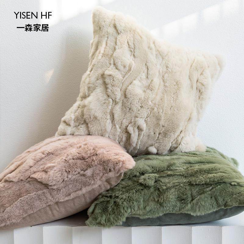 一獭毛抱兔枕撸奢猫手感现代轻风客厅沙发KXQ卧室飘窗靠枕靠垫腰,居家布艺,抱枕被,淘宝优惠券,粉丝福利购,淘宝优惠卷