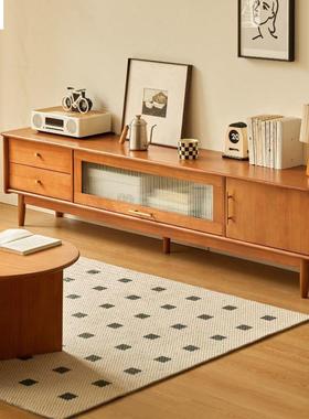 实度有加真客厅家电视UIP柜收纳储小物柜一体用木户型茶几电视柜