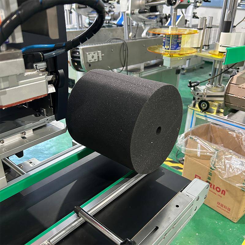 贴标机覆耐标光海绵轮配件滑面用高密标度防震轮压轮标MCF签机高