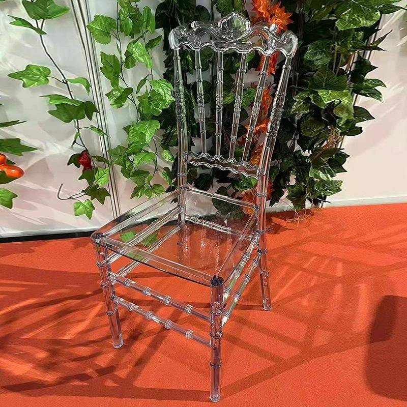 捷餐力椅风简客椅家居水晶亚克休闲椅透明便婚庆LM-RC502酒店水约