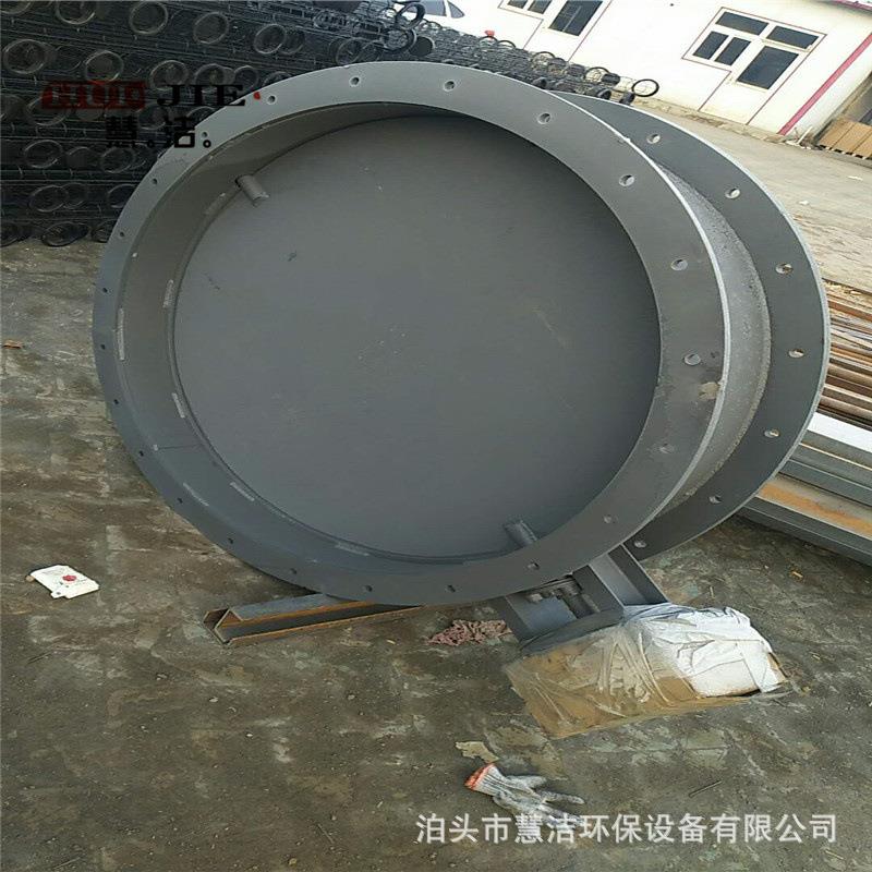 电动手动软密封蝶阀法兰连接气动冷风阀气动通风蝶阀电动阀门翻板