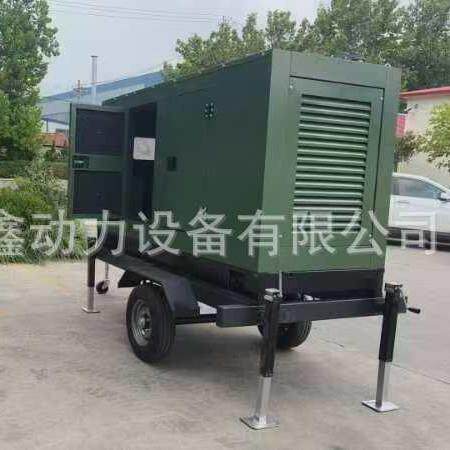 潍柴高速静音箱拖车30-300千瓦高速公路时速达到60迈以上