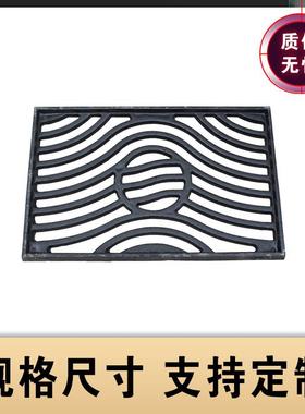 雨水篦子300*盖39750排水沟沟板轻型单篦子下水道格栅球墨铸铁0篦