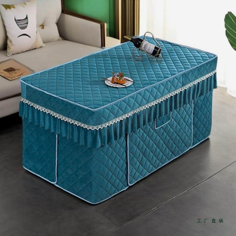 新炉款电炉罩烤火罩长形方烤火桌罩套加厚电烤桌取棉暖桌桌布F996,居家布艺,床头罩,淘宝优惠券,粉丝福利购,淘宝优惠卷