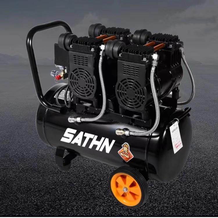 气默认项泵型空漆压机工业无油静迷你小木工喷打气泵便携式工厂音,机械设备,压缩机,淘宝优惠券,粉丝福利购,淘宝优惠卷