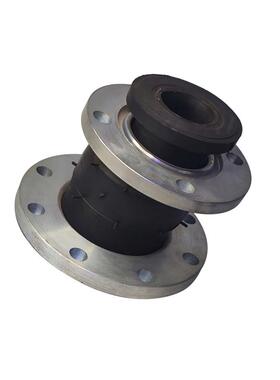 可曲心异挠偏径橡胶软连接头偏心大小头软连接法EOG兰橡胶避震喉