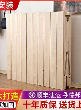 木用折叠床家易陪护VGK床单人床出租房实办公午简休床实木儿童木