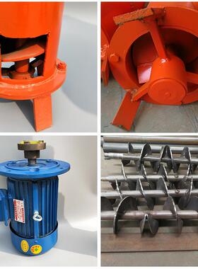 立绞龙抽式粪泵猪粪鸡粪立杆PTU泵排压力泵小型污泵式泥沙泵