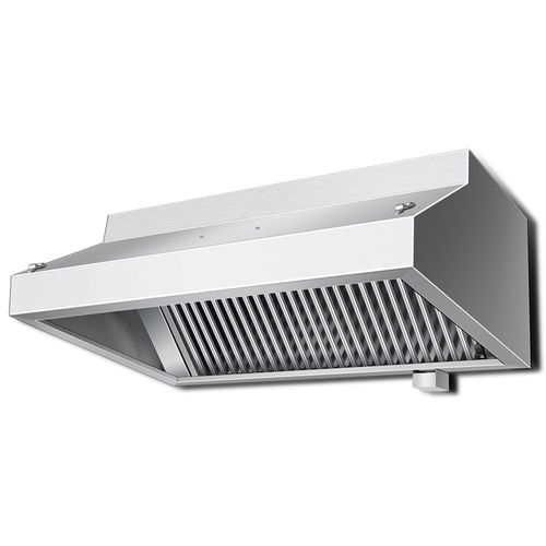 不锈钢油烟罩商用家用农村土灶大吸力静音油烟机商用排烟罩