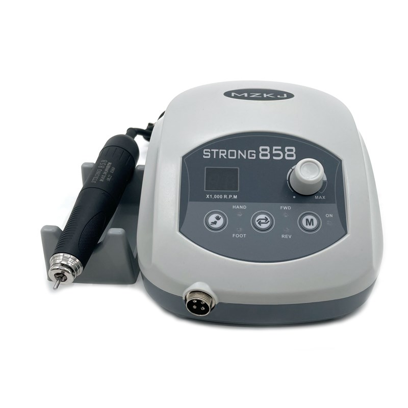 无刷雕刻打磨电子牙机STRONG858翡翠玉石琥珀开窗打磨5万转雕刻机