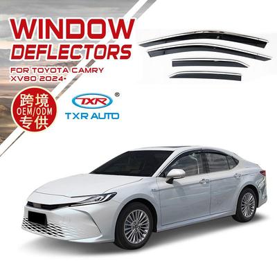 适用凯美瑞晴雨挡车窗雨眉挡雨板Toyota Camry Window Deflectors