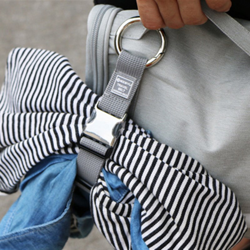 游玩旅行航空旅行箱捆绑带超连结挂扣行李打包挂包带捆扎带