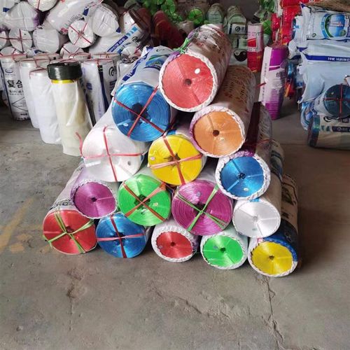塑料捆扎绳塑料绳包装绳扎口绳打包绳撕裂膜尼龙草绳捆绑绳封包绳