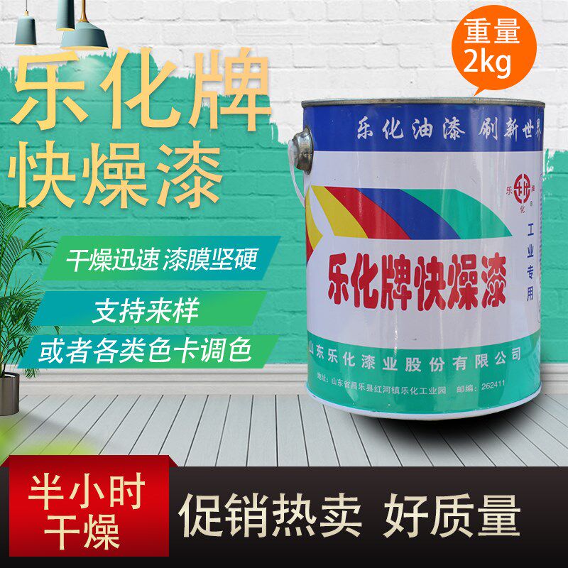 乐化醇酸快燥漆铁门防锈漆栏杆防锈漆金属漆彩钢瓦油漆门窗翻新漆