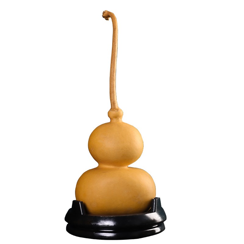 文玩葫芦摆件手把件天然龙头藤蔓手捻挂件八宝异形钱袋子元宝胡卢