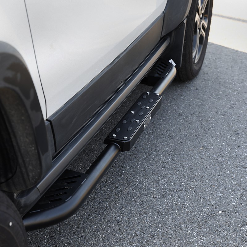 五菱宝骏悦也专用车顶装饰行李架改装配件脚踏板后备箱机甲款