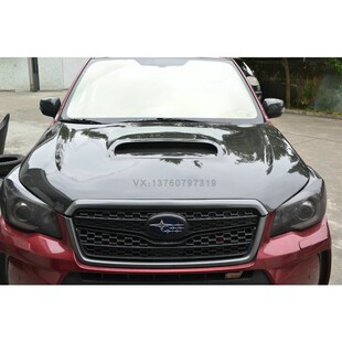 碳纤维改装 sti款 专用机盖引擎盖包围 18斯巴鲁森林人改装 适用于