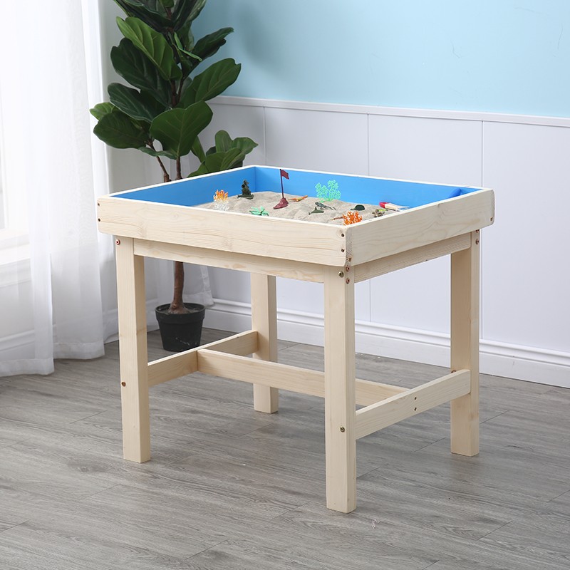 标准沙盘沙具装学校单位迎检专用沙盘心理咨询室沙盘沙箱展示架