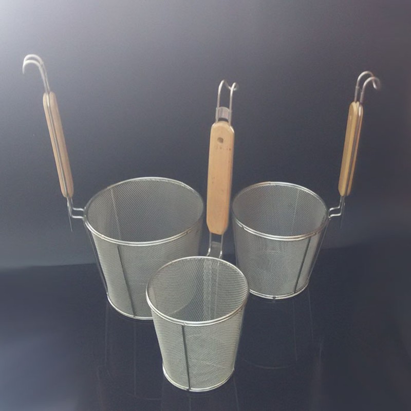 加密不锈钢麻辣烫漏勺米线漏面条 粉篱 酸辣粉漏网米粉漏
