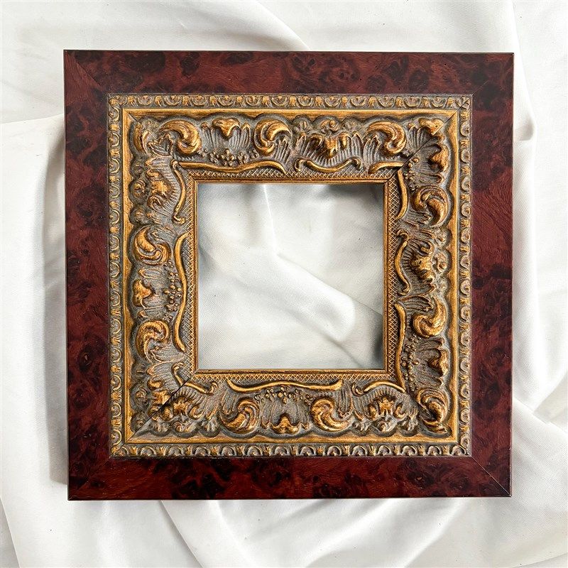 【玫瑰山脊】中古风复古画框实木画框实木画框干花相框油画外框