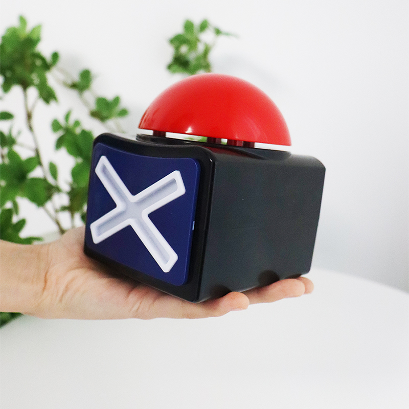 抢答器知识竞赛亮灯手按达人秀响铃答题按钮互动课堂比赛儿童教具