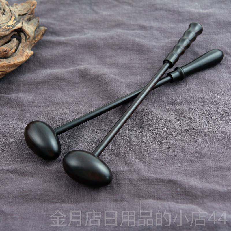 高档光檀木按锤摩锤器红木锤足底经络养生保健 棒敲紫背穴位敲 打