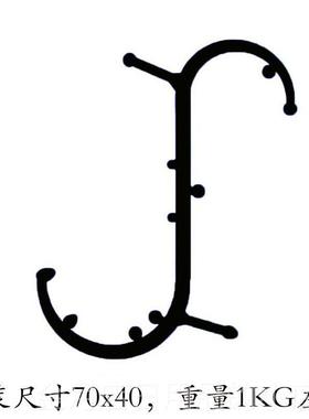 高档TriggrP按oint原始点穴位按摩棒仗器S型背肩e颈腰部触发点摩