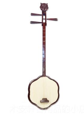 正品客家梅汕花演琴潮乐器秦琴三弦古装道汉风拍照摄影舞蹈舞台表