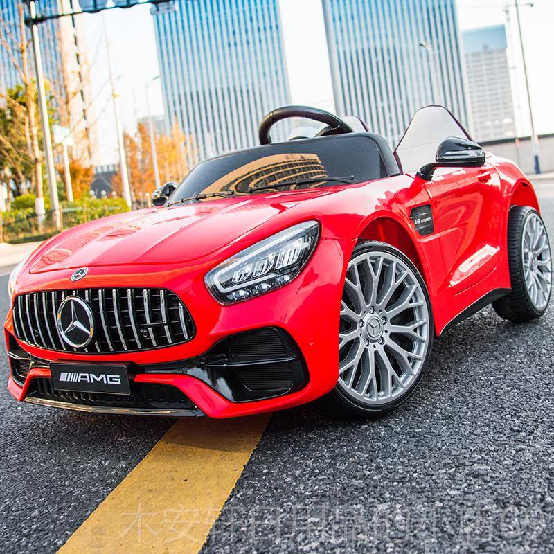 正品儿童可电动汽车四轮驱带遥摇摆女男宝宝小控孩玩具车坐双人座