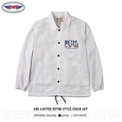 正品AM四Z日式服复古摩托车男骑行机车休闲夹克季防风骑水士女防