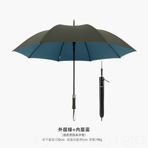 正品双超大号英伦绅覆古雨伞男士自动长人木直柄结实抗风高端士黑